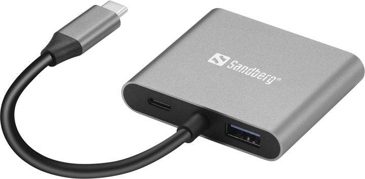 Док-станція Sandberg USB-C Dock 2xHDMI+USB+PD (136-44) - зображення 1