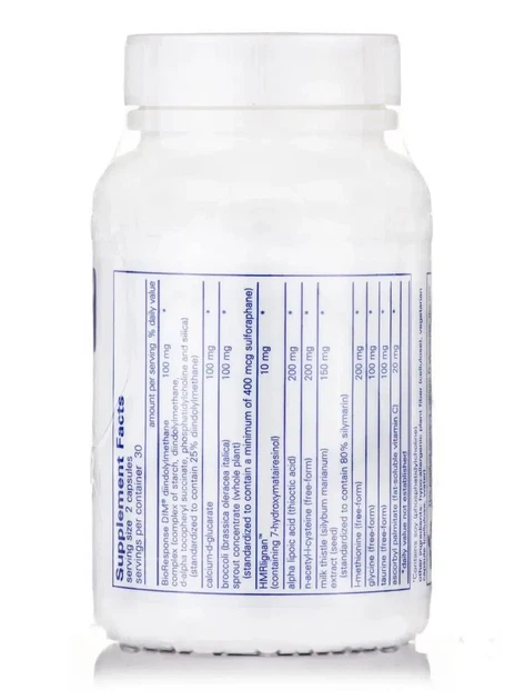 Дііндолілметан для детоксу вітаміни для жінок Pure Encapsulations (DIM Detox) 60 капсул - зображення 2