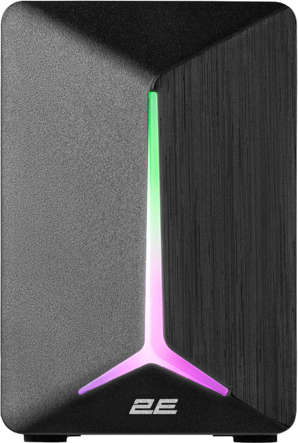 Акустична система 2E Gaming Speakers SG300 2.0 RGB 3.5 мм Black (2E-SG300B) - зображення 2