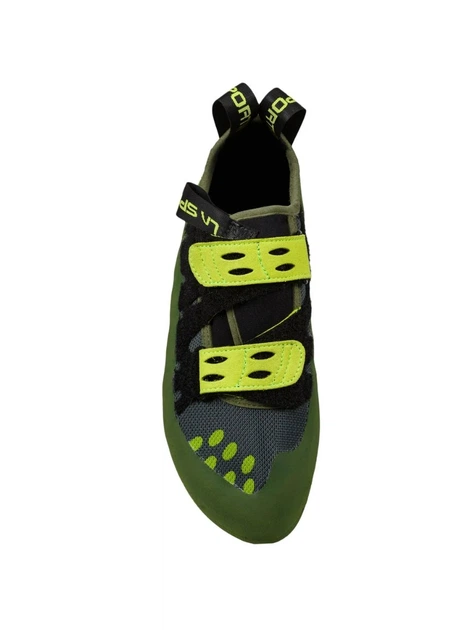 Скальники La Sportiva GeckoGym Vegan 42.5 Green/Yellow LaSportiva (1052-30S719720 42,5) - изображение 2