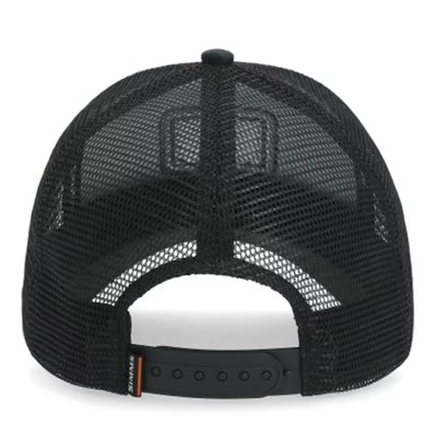 Кепка Simms Trout Icon Trucker Carbon (1102-12226-003-00) - изображение 2