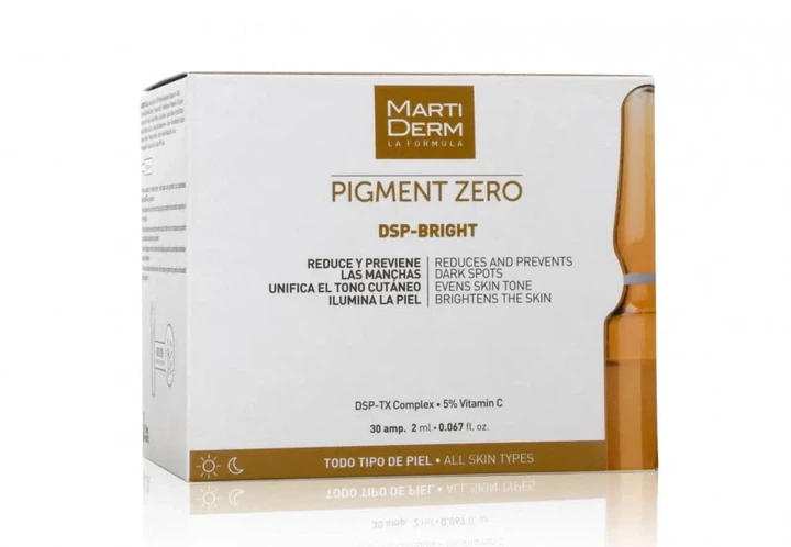 Ампулы Pigment zero DSP-Bright, Marti Derm, уменьшение пигментных пятен, 30 шт по 2 мл - изображение 3