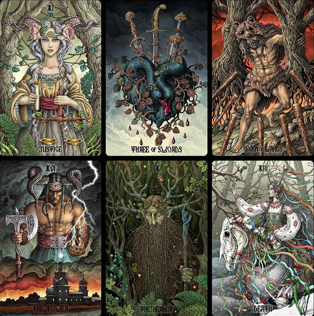 Карты Таро Славянских Легенд - The Slavic Legends Tarot - изображение 5