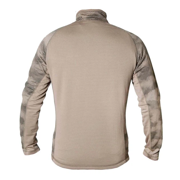 Термокофта Fahrenheit Power Grid Full Zip L Хаки (FAPG10034L) - Фото 2 Термокофта Fahrenheit Power Grid Full Zip L Хаки (FAPG10034L) - изображение 2
