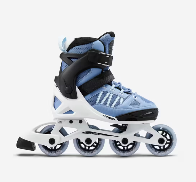 Детские Раздвижные Ролики OXELO EU Размер 38-41 FIT5 Синий - изображение 2