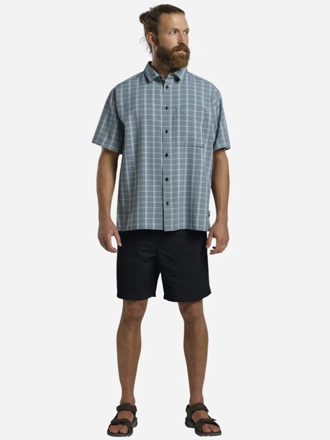 Шорты короткие мужские Jack Wolfskin Tihama Shorts M A63699-C0413 50 Синие (4064886452953) - изображение 6