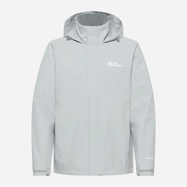 Спортивная ветровка мужская Jack Wolfskin Trailtime 2L Jkt M A63903-6709 XL Серая (4064886467667) - изображение 7