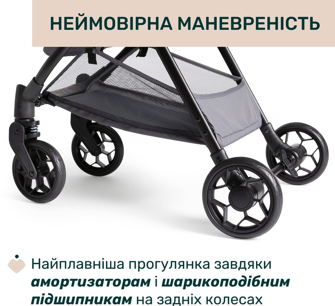 Прогулочная коляска Chicco Urbino Серая (87138.26) - изображение 2