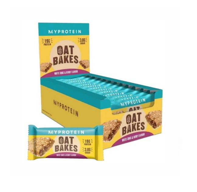 Батончики протеїнові Myprotein Oat Bakes 12x75g (1086-2022-10-0149) - Фото 1 Батончики протеїнові Myprotein Oat Bakes 12x75g (1086-2022-10-0149) - зображення 1
