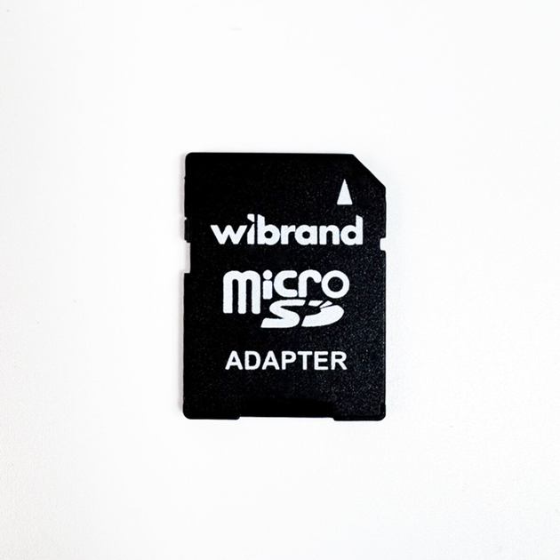 Карта памяти Wibrand microSDXC 128GB Class 10 UHS-I + SD-адаптер WICDHU1/128GB-A - изображение 2