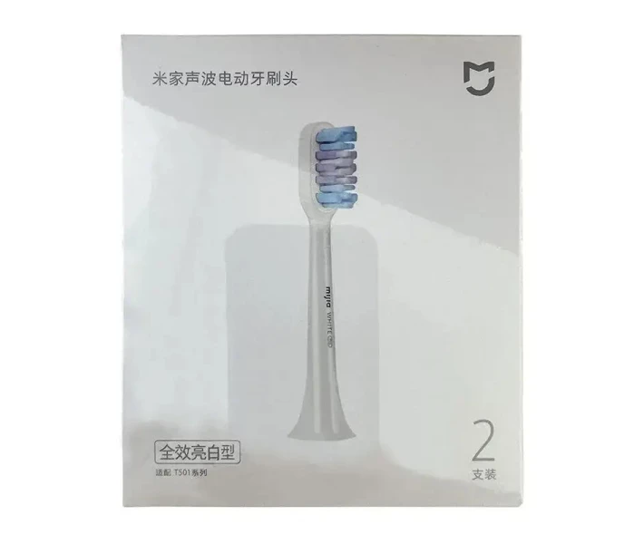 Насадки 2 штуки - набір в коробці Xiaomi Mijia Sonic T501 MBS307 / BHR6829CN білі - зображення 8