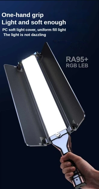 Комплект STICK-XXL LED свет-жезл RGB - R1000 3000-6000K аккумулятор NP-F960 зарядное стойка усиленая 2.8 - изображение 4