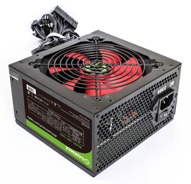БЖ для ПК GameMax 700W (GM-700B) Black - изображение 2