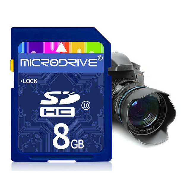 Карта памяти SD - Microdrive HC SD - 8 GB 10 Class - изображение 2