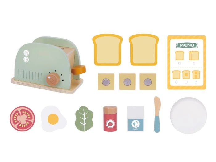 Ігровий набір Тостер з набором для сніданку, Tooky Toy, TJ272 - зображення 2