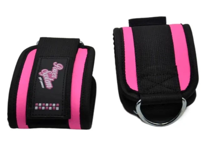 Манжети на щиколотку Power System PS-3450 Ankle Strap Gym Babe Pink (PS_3450_Pink) - зображення 2