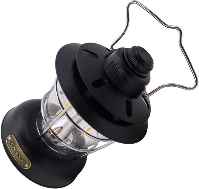 Фонарь Westinghouse RETRO 6W LED Filament WF241 Type-C с функцией Power Bank Черный (0889554006641) - Фото 6 Фонарь Westinghouse RETRO 6W LED Filament WF241 Type-C с функцией Power Bank Черный (0889554006641) - изображение 6