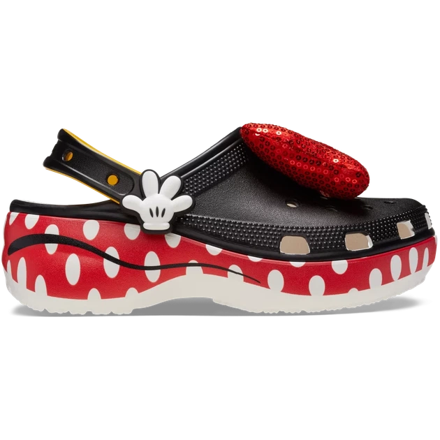 Женские сабо Crocs Minnie Classic Platform Clog W 38 Черный 209896 - Фото 3 Женские сабо Crocs Minnie Classic Platform Clog W 38 Черный 209896 - изображение 3