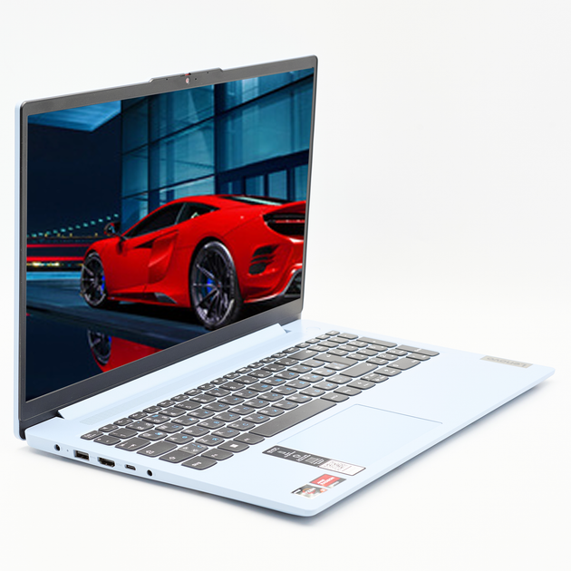 Ноутбук 15.6" Lenovo IdeaPad Slim 3 15AMN8AB AMD Ryzen 3 7320U RAM 8 ГБ SSD 256 AMD Radeon 610M IPS FullHD Win11 (1524) Б/В - изображение 2