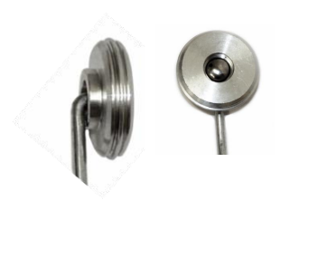 Прикатувальний валик Disc Roller Aluminium 40x8 мм, алюмінієвий - Фото 2 Прикатувальний валик Disc Roller Aluminium 40x8 мм, алюмінієвий - зображення 2