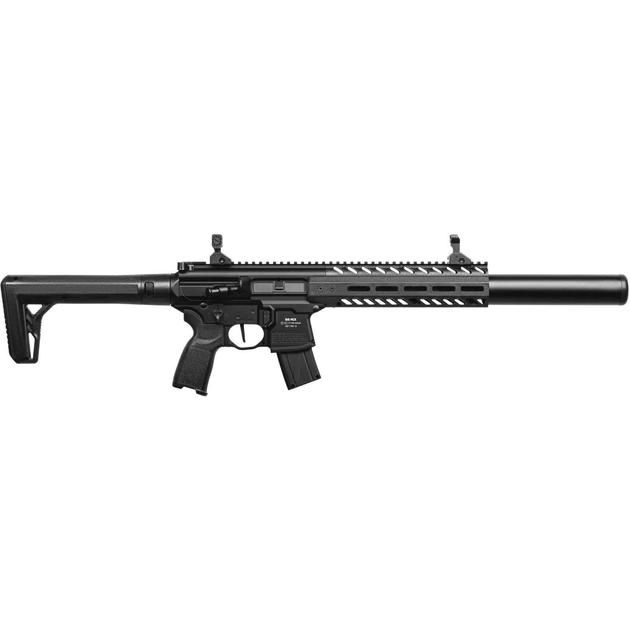 Пневматична гвинтівка Sig Sauer MCX GEN II Black + CO2 88 гр. - зображення 8