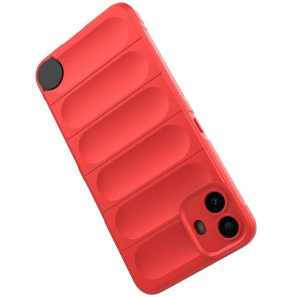 Силиконовый (TPU) чехол Deexe Terra Case для Nothing CMF Phone 1 - Red - изображение 3