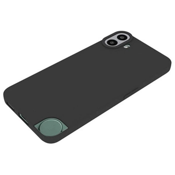 Силиконовый (TPU) чехол Deexe Matte Case для Nothing CMF Phone 1 - Black - изображение 2