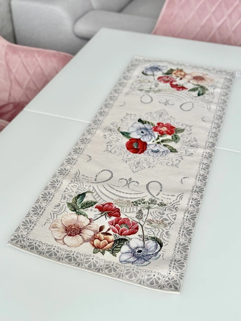 Доріжка гобеленова FLOWERS 37x100 (MANDALAS FLOWERS-37) - зображення 4