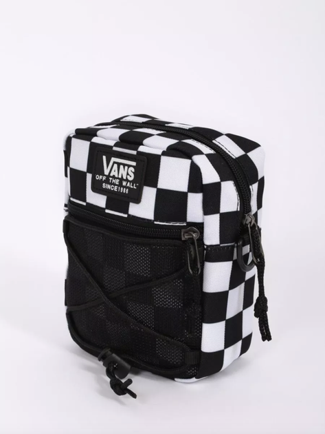 Сумка через плечо Vans черно-белая(в клетку). - Фото 4 Сумка через плечо Vans черно-белая(в клетку). - изображение 4