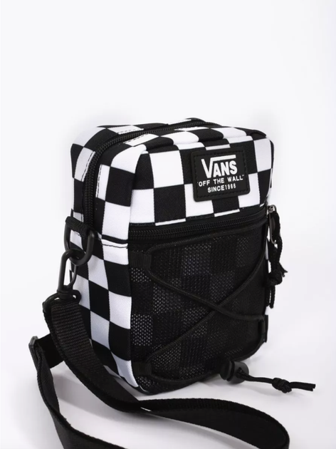 Сумка через плечо Vans черно-белая(в клетку). - Фото 6 Сумка через плечо Vans черно-белая(в клетку). - изображение 6