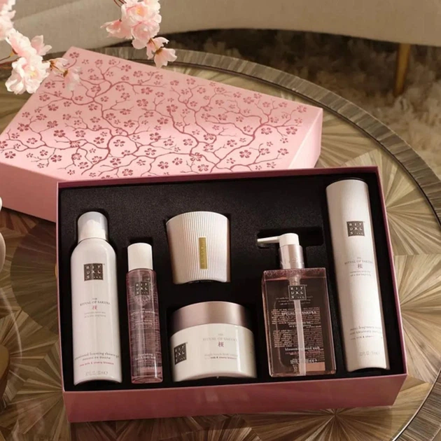 Подарунковий набір Rituals The Ritual of Sakura Gift Set XL - Фото 3 Подарунковий набір Rituals The Ritual of Sakura Gift Set XL - зображення 3