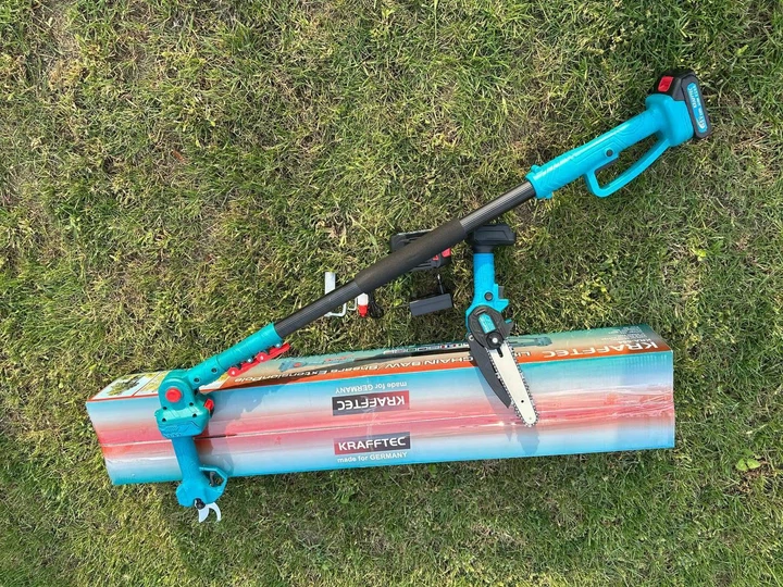 Аккумуляторный набор 3в1 Krafftec Германия 48V/5AP (секатор DUP270