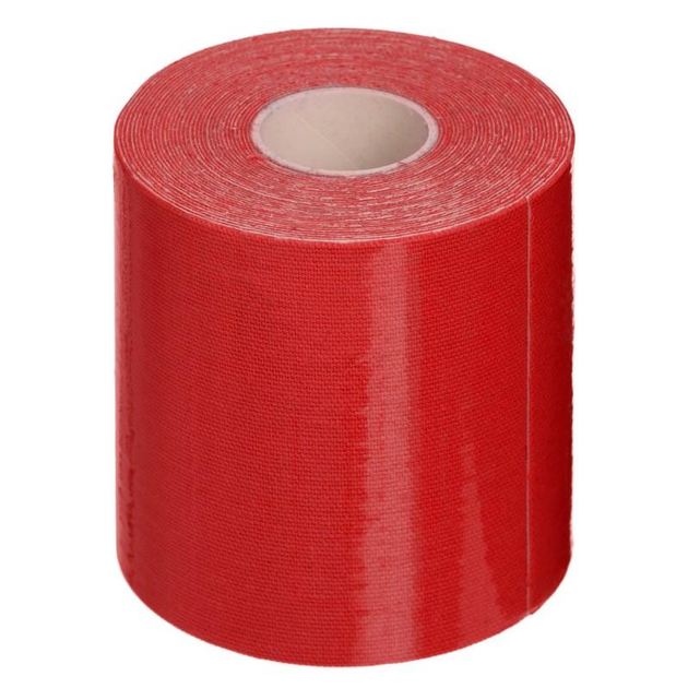 Кінезіо тейп (Kinesio tape) SP-Sport BC-4863-7_5 розмір 5м червоний - зображення 2