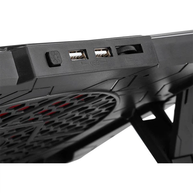 Подставка с охлаждением для ноутбука MARVO CoolingPad FN-40 |2USB, 9-17.3"| - Фото 4 Подставка с охлаждением для ноутбука MARVO CoolingPad FN-40 |2USB, 9-17.3"| - изображение 4