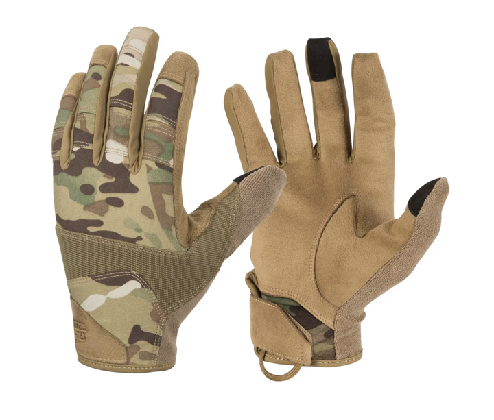 Перчатки тактические Helikon-Tex Range Tactical MultiCam/Coyote M - изображение 2