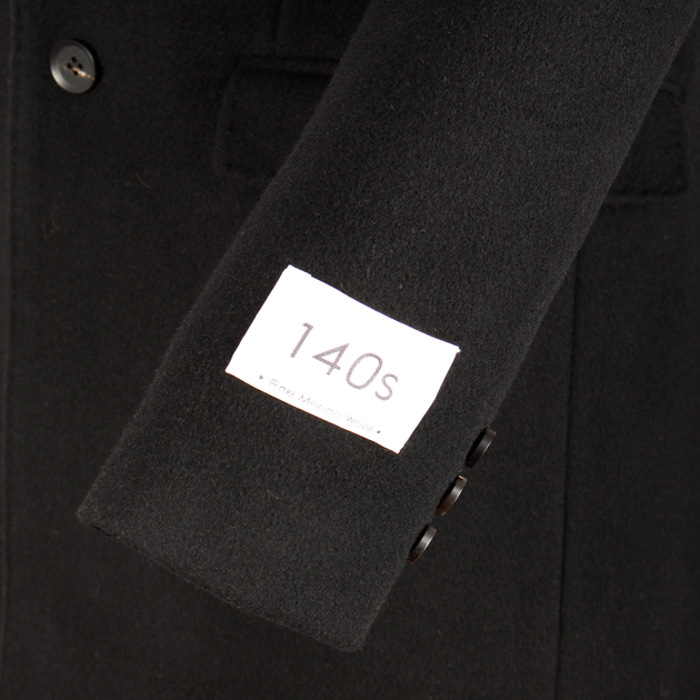 Пальто чоловіче Jack & Jones Чорний XS 190124-949405 - зображення 3
