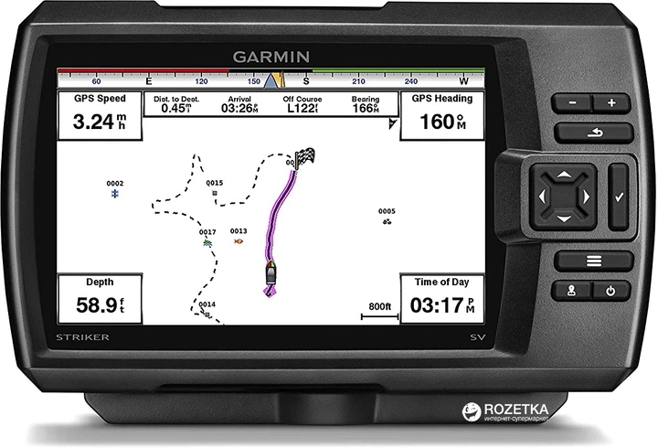 Эхолот/картплоттер Garmin Striker 7sv (010-01554-01) - Фото 2 Эхолот/картплоттер Garmin Striker 7sv (010-01554-01) - изображение 2