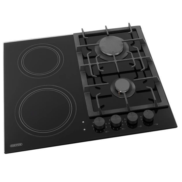 Комбінована варильна поверхня ELEYUS H1СBHG ME 60 BL V2 CF - изображение 3