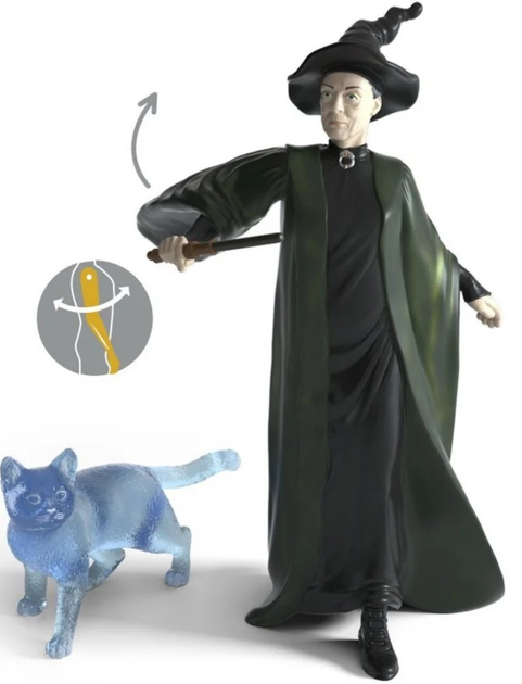 Фігурка Schleich The Wizarding World Гаррі Поттер Професор Макгонагалл і патронус кіт 42682 (4059433747620) - зображення 4