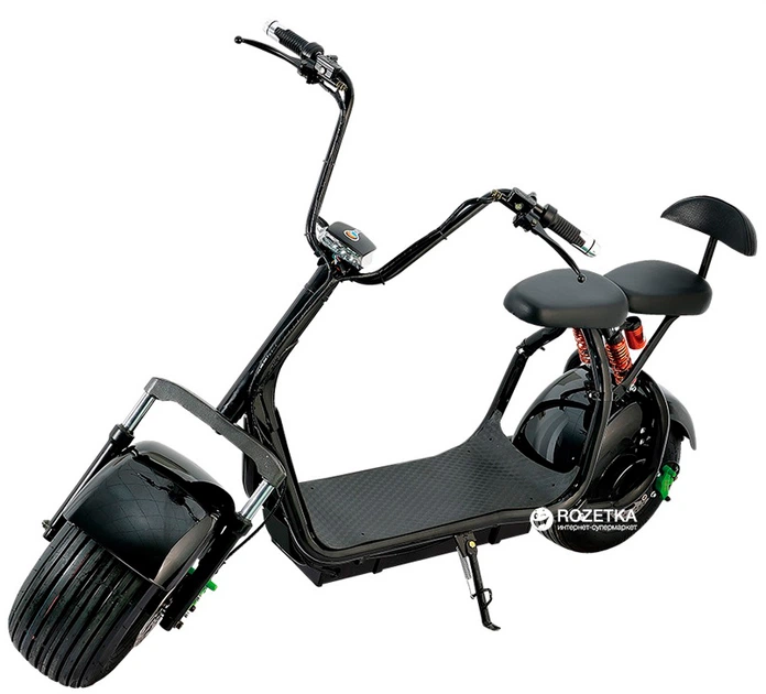 Мінібайк Alfacore SEEV Citycoco Pro Black (02ASCPBK) - Фото 1 Мінібайк Alfacore SEEV Citycoco Pro Black (02ASCPBK) - зображення 1