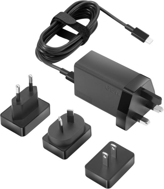 Zasilacz do laptopa Lenovo 65W USB-C AC Travel Adapter (40AW0065WW) - obraz 6