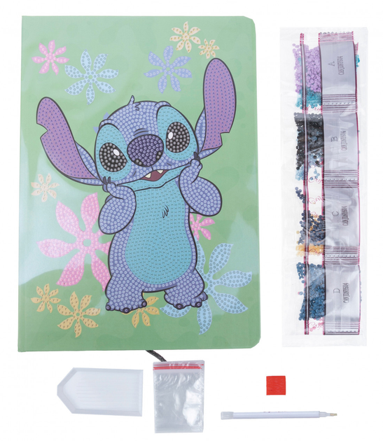 Блокнот з алмазною мозаїкою Epee Crystal Art Stitch (5056588606641) - зображення 3