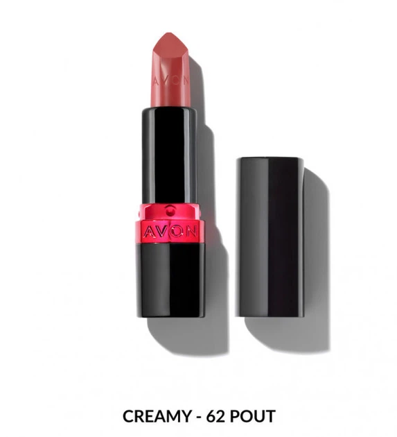 Зволожувальна кремова губна помада Avon «Ультра» 62 Pout/62 Ніжно-рожевий - Фото 1 Зволожувальна кремова губна помада Avon «Ультра» 62 Pout/62 Ніжно-рожевий - зображення 1