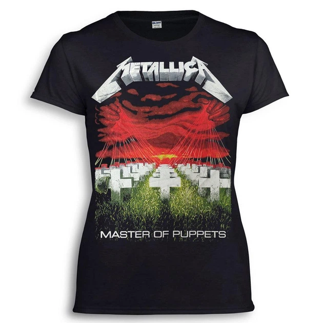 Футболка женская Talisman Metallica - Master Of Puppets Черный L (GILW155) - Фото 1 Футболка женская Talisman Metallica - Master Of Puppets Черный L (GILW155) - изображение 1