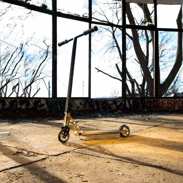 Самокат трюковий Soke XTR Золотиста 1621 (5908220479888) - зображення 8