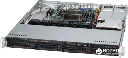 Obudowa serwera SuperMicro CSE-813MFTQC-R407CB - Zdjęcie 1 Obudowa serwera SuperMicro CSE-813MFTQC-R407CB - obraz 1