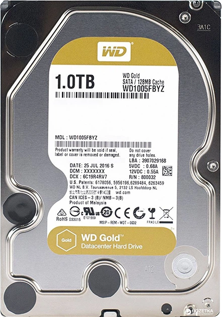 WD GOLD 4TB 2台セット　使用時間25615時間 31138時間 ② WD GOLD 4TB 2台セット 使用時間25615時間 31138時間 ② 【公式通販】