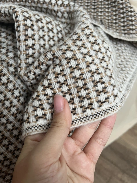 Плед Lanavitta Wool шерстяний 200х220 см бежевий - Фото 4 Плед Lanavitta Wool шерстяний 200х220 см бежевий - зображення 4