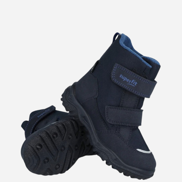 Дитячі зимові чоботи для хлопчика Superfit Husky1 1-006047-8020 25 Темно-сині (9010159394562) - зображення 4