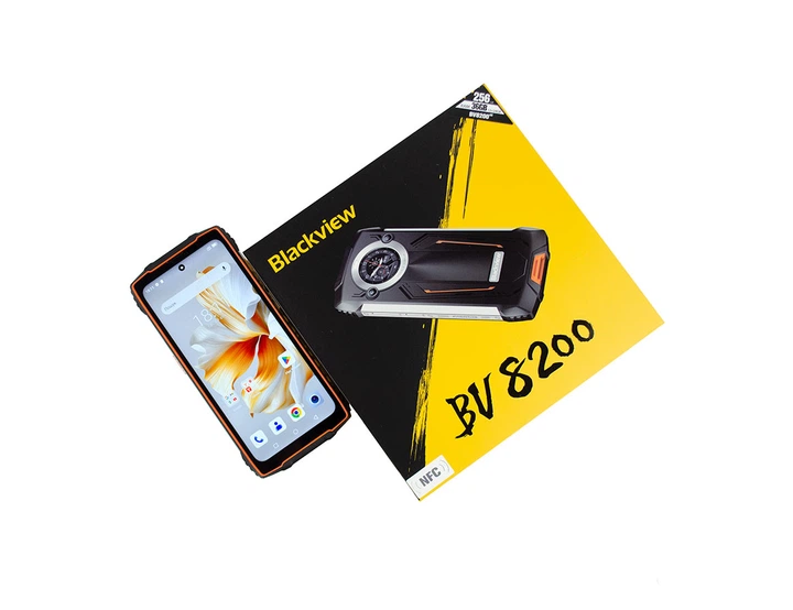 Мобильный защищенный смартфон Blackview BV8200 (12+256Gb, АКБ 8800 мАч) Orange - Фото 2 Мобильный защищенный смартфон Blackview BV8200 (12+256Gb, АКБ 8800 мАч) Orange - изображение 2